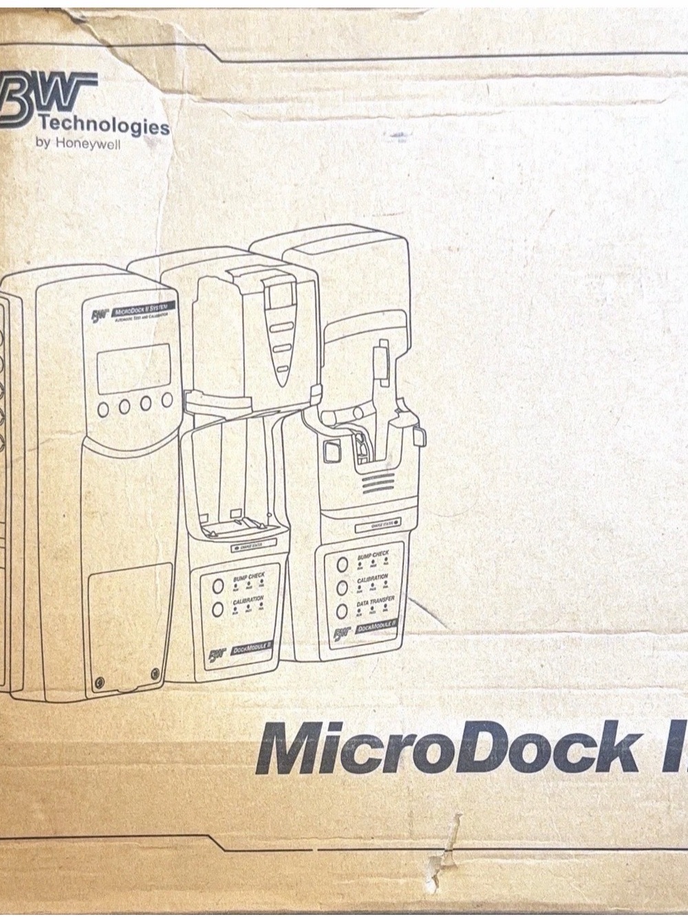 BW Technology Dock module 2 Gas AlertQuattro Calibration Dock Bump By Honeywell